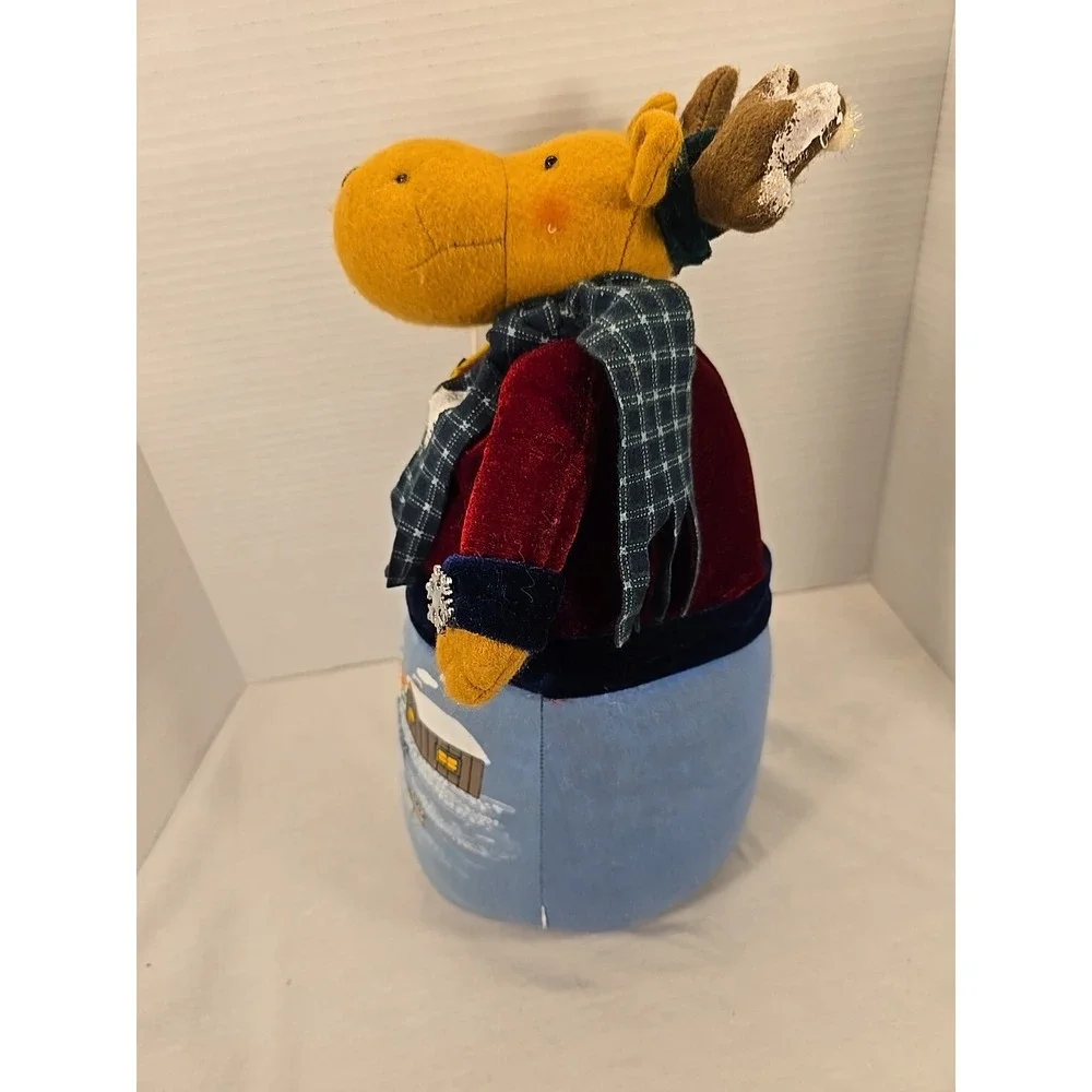 Ski Theme Moose Door Stop 14